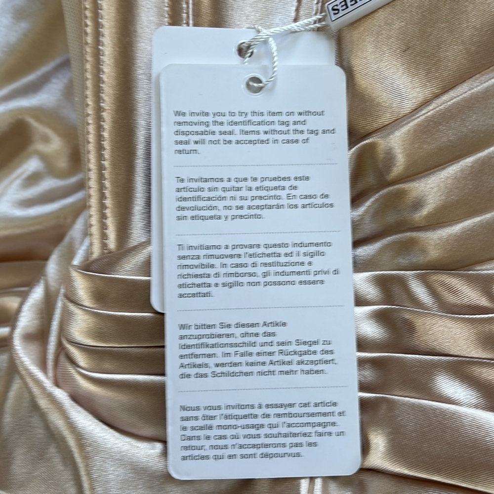 Stacees champagne Evening Gown/Prom dress - Picture 10 of 11
